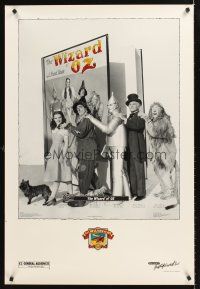 1g787 WIZARD OF OZ video 1sh R89 Victor Fleming, Judy Garland all-time classic!