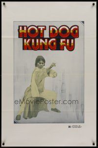 1g796 WRITING KUNG FU 1sh '86 wild image from martial arts action, Hot Dog Kung Fu