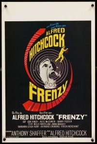 1h287 FRENZY Belgian '72 written by Anthony Shaffer, Alfred Hitchcock's shocking masterpiece!