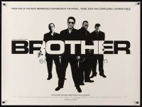 1h110 BROTHER DS British quad '00 Beat Takeshi Kitano is the man who knows his fate, Yakuza!