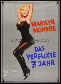 1h041 SEVEN YEAR ITCH German R70s Billy Wilder, different sexy art of Marilyn Monroe!