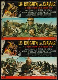 1h071 DEVIL'S BRIGADE 2 Italian photobustas '68 William Holden, Cliff Robertson, Vince Edwards!