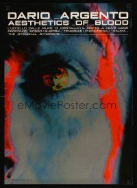 1h677 DARIO ARGENTO AESTHETICS OF BLOOD Japanese '90s psychedelic reflection-in-eye image!