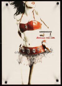 1h625 GRINDHOUSE 2-sided Japanese 14x20 press sheet '07 Rodriguez & Tarantino double-bill!
