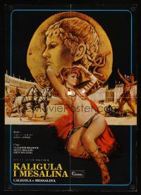 1h338 CALIGULA & MESSALINA Yugoslavian '82 Caligula et Messaline, sexy mostly naked Betty Roland!