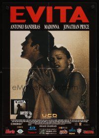 1h351 EVITA Yugoslavian '96 Madonna as Eva Peron, Antonio Banderas, Alan Parker, Oliver Stone