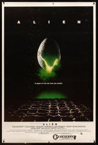 1j157 ALIEN 40x60 '79 Ridley Scott outer space sci-fi monster classic, cool hatching egg image!
