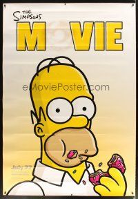 1j192 SIMPSONS MOVIE DS bus stop '07 classic Groening art of Homer Simpson w/donut!