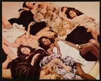 1j073 BEYOND THE VALLEY OF THE DOLLS color jumbo still '70 Russ Meyer's girls are old at twenty!