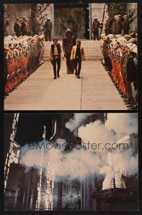 1j066 STAR WARS 4 color jumbo stills '77 classic sci-fi epic, Mark Hamill, Harrison Ford