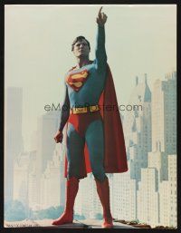 1j059 SUPERMAN 8 jumbo stills '78 comic book hero Christopher Reeve, Gene Hackman, Perrine!