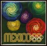 1j120 MEXICO 68 Mexican special 40x40 '68 XIX Olympic games, really cool artwork!