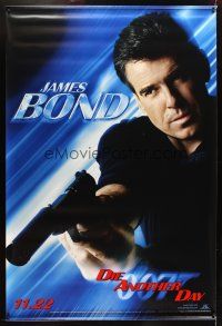 1j210 DIE ANOTHER DAY set of 5 DS vinyl banners '02 Brosnan as Bond, Halle Berry, Rosamund Pike!