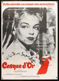 1k568 CASQUE D'OR French 1p R70s great close up of sexy Simone Signoret in cool outfit!