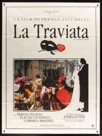 1k676 LA TRAVIATA style B French 1p '83 Franco Zeffirelli, Placido Domingo, opera!