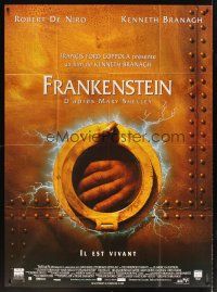 1k709 MARY SHELLEY'S FRANKENSTEIN French 1p '95 Kenneth Branagh directed, different image!