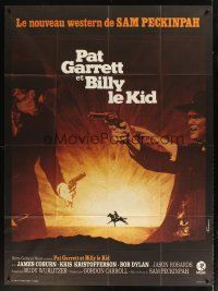 1k735 PAT GARRETT & BILLY THE KID French 1p '73 Peckinpah, James Coburn, Kristofferson, different!