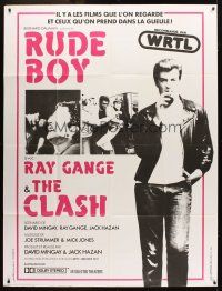 1k757 RUDE BOY French 1p '81 cool different image of The Clash!