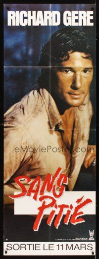 1k519 NO MERCY French door-panel '86 full-length close up of Richard Gere!