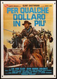 1k024 FOR A FEW DOLLARS MORE Italian 1p R80s Sergio Leone, art of Clint Eastwood by Ciriello!
