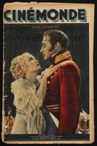1k072 CINEMONDE French magazine October 3, 1935 Miriam Hopkins & Alan Mowbray in Becky Sharp!