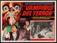 1k292 BLOOD SUCKERS Mexican LC '70 English vampire movie, great border art!