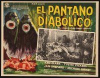 1k326 GIANT LEECHES Mexican LC '59 great border art of the monsters by Contreras!