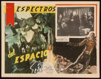 1k369 PLAN 9 FROM OUTER SPACE Mexican LC '58 Ed Wood's worst, completely different border art!