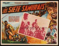 1k390 SEVEN SAMURAI Mexican LC R60s Akira Kurosawa's Shichinin No Samurai, Toshiro Mifune