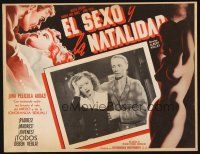 1k396 STREET CORNER Mexican LC '48 early anti-abortion movie, sexiest different border art!