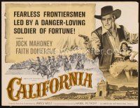 1k181 CALIFORNIA pressbook '63 fearless frontiersman Jock Mahoney, Faith Domergue