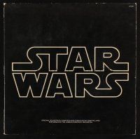 1k054 STAR WARS 33 1/3 RPM soundtrack record '77 music from George Lucas classic sci-fi epic!