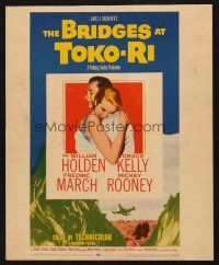 1k096 BRIDGES AT TOKO-RI WC '54 Grace Kelly, William Holden, Korean War, by James Michener!