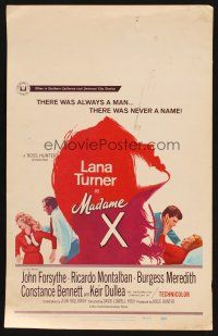 1k127 MADAME X WC '66 sexy Lana Turner always had a man, but never a name!