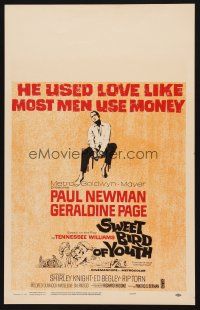1k156 SWEET BIRD OF YOUTH WC '62 Paul Newman, Geraldine Page, from Tennessee Williams' play!
