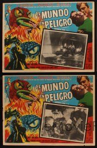 1k467 THEM 4 Mexican LCs R60s classic sci-fi, horror horde of giant bugs terrorizing people!