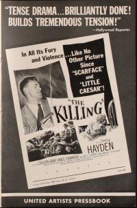 1k217 KILLING pressbook '56 Sterling Hayden, sexy Marie Windsor, directed by Stanley Kubrick