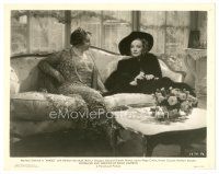 1m025 ANGEL 8x10 still '37 Marlene Dietrich in great outfit with Laura Hope Crews!