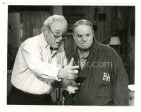 1m039 ARCHIE BUNKER'S PLACE TV 7x9.25 still '79 close up of Carroll O'Connor & Don Rickles!