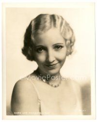 1m050 BESSIE LOVE 8x10 still '30s head & shoulders smiling portrait of the pretty actress!
