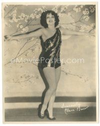 1m104 CLARA BOW deluxe 7.5x9.5 still '20s great full-length sexy portrait in skimpy outfit!