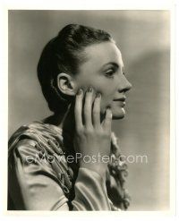 1m198 FRIEDA INESCORT 8x10 still '30s pretty head & shoulders profile portrait by Elmer Fryer!