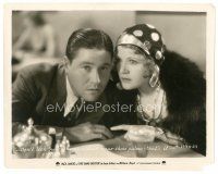 1m204 GANG BUSTER 8x10 still '31 close up of Jack Oakie & Wynne Gibson plotting their escape!