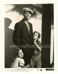 1m233 GRAPES OF WRATH 8x10 still '40 Henry Fonda with young Darryl Hickman & Shirley Mills!