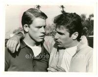 1m245 HAPPY DAYS TV 7x9 still '73 Henry Winkler & Ron Howard from before the show premiered!
