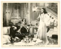 1m249 HE STAYED FOR BREAKFAST 8x10 still '40 sexy Loretta Young looks at drunk Melvyn Douglas!