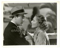 1m253 HISTORY IS MADE AT NIGHT 8x10 still '37 wonderful close up of Charles Boyer & Jean Arthur!