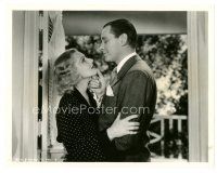 1m277 IF YOU COULD ONLY COOK 8x10 still '35 Herbert Harshall stares at Jean Arthur by Lippman!