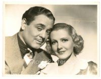 1m279 IF YOU COULD ONLY COOK 8x10 still '35 head & shoulders c/u of Jean Arthur & Leo Carrillo!