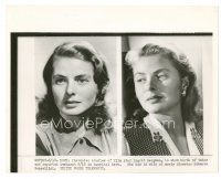1m281 INGRID BERGMAN 7.25x9 news photo '52 the beautiful actress just before her twins were born!